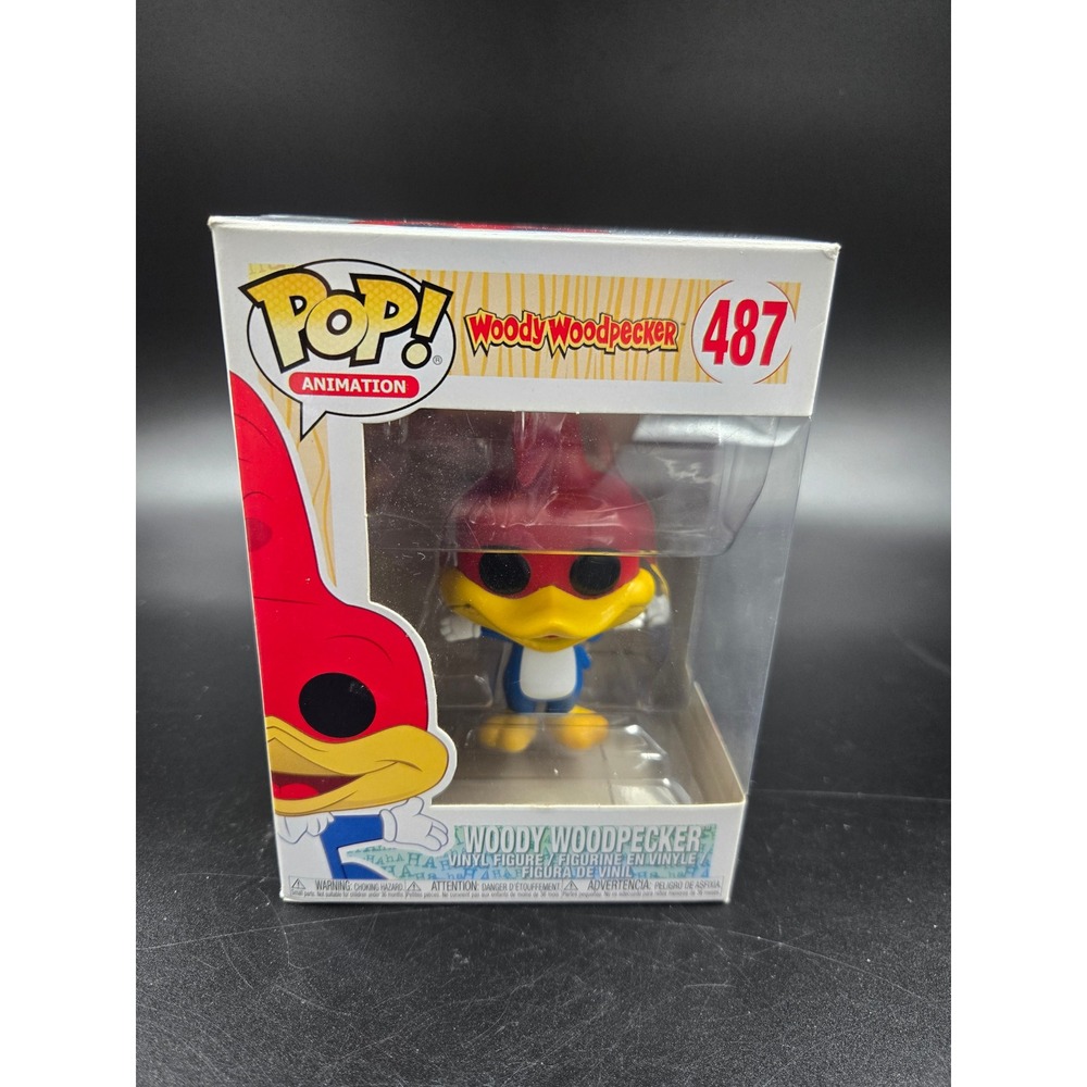 Funko Pop Animation Woody Woodpecker 487 Vinyl Figure Collectible Toy